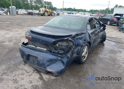 2002 Pontiac Grand Prix Gtp from USA, damaged, VIN 1G2WR521X2F185570